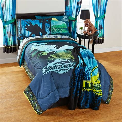 From pillows to comforters, sheets to. . Jurassic world bedding